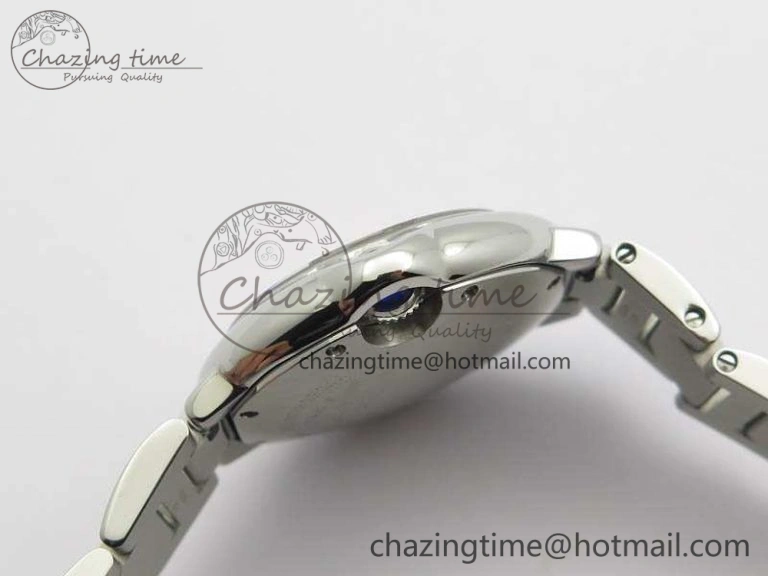 Ballon Bleu 33mm SS TW 1:1 Best Edition Pink Textured Dial On SS Bracelet SEIKO NH05A