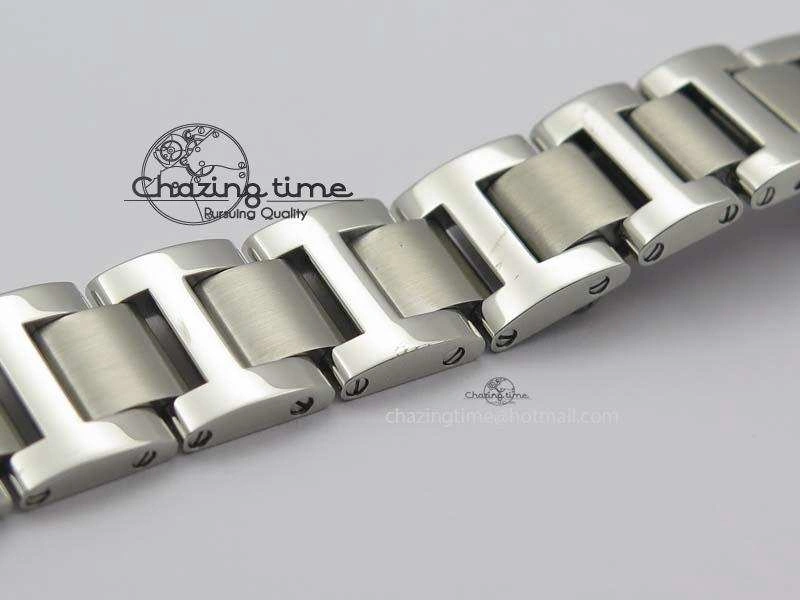 Ballon Bleu 33mm SS TW 1:1 Best Edition White Dial On SS Bracelet Ronda Quartz