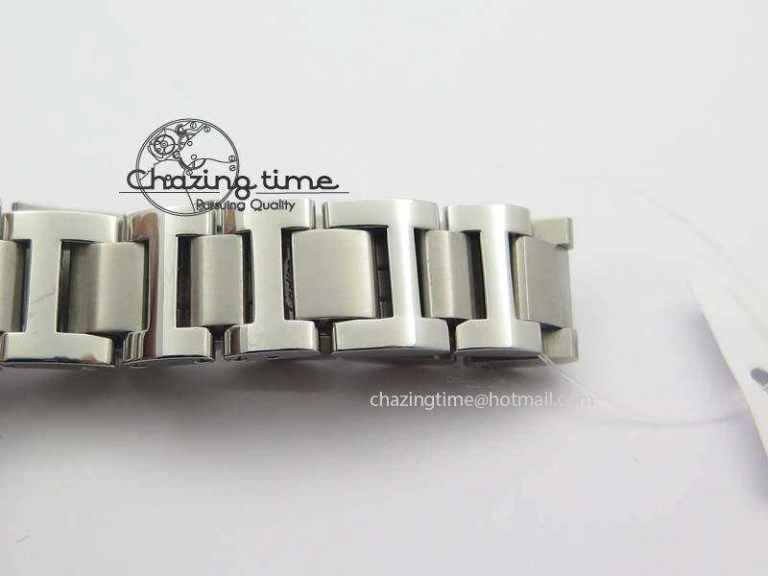 Ballon Bleu 33mm SS TW 1:1 Best Edition White Dial On SS Bracelet Ronda Quartz