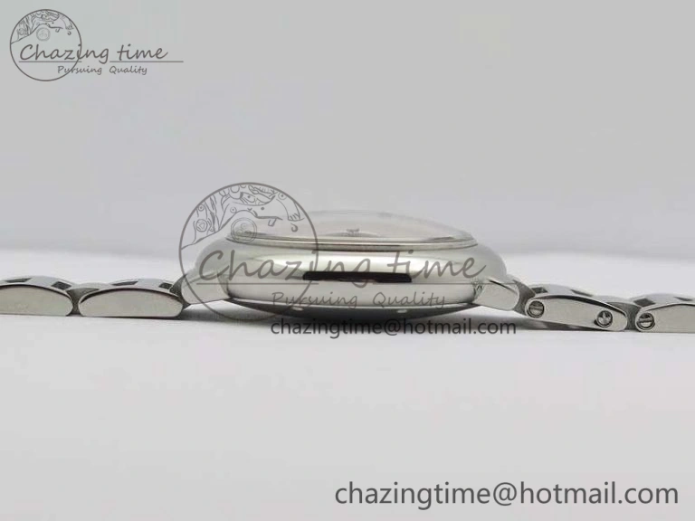 Ballon Bleu 33mm SS TW 1:1 Best Edition White Textured Dial On SS Bracelet SEIKO NH05A