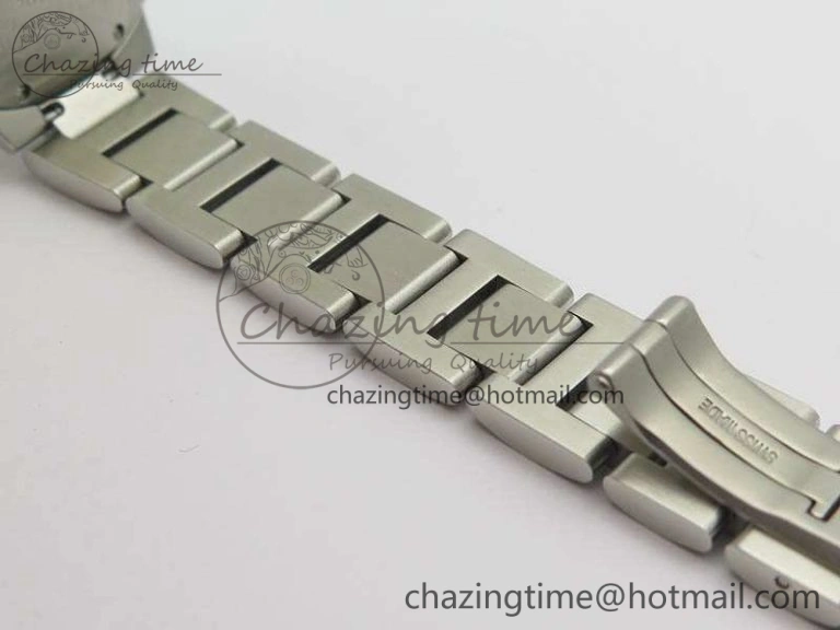 Ballon Bleu 33mm SS TW 1:1 Best Edition White Textured Dial On SS Bracelet SEIKO NH05A
