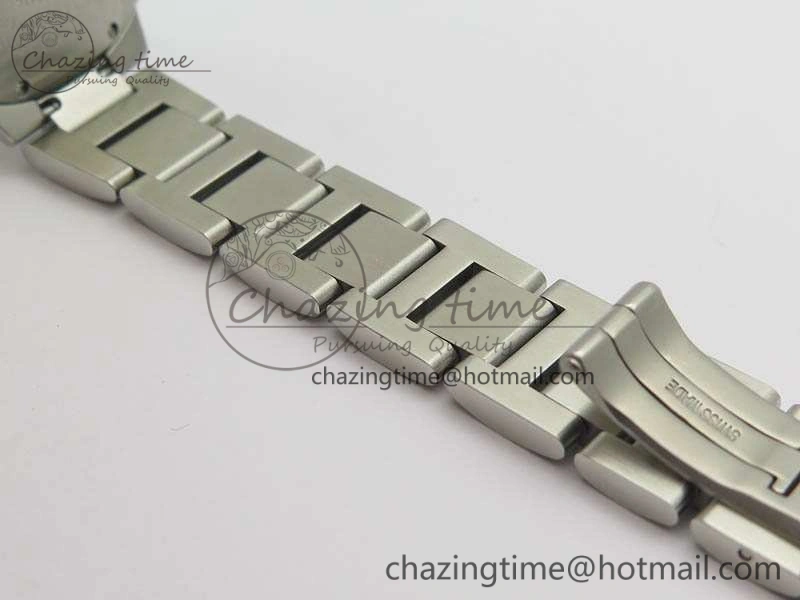 Ballon Bleu 33mm SS TW 1:1 Best Edition White Textured Dial On SS Bracelet SEIKO NH05A
