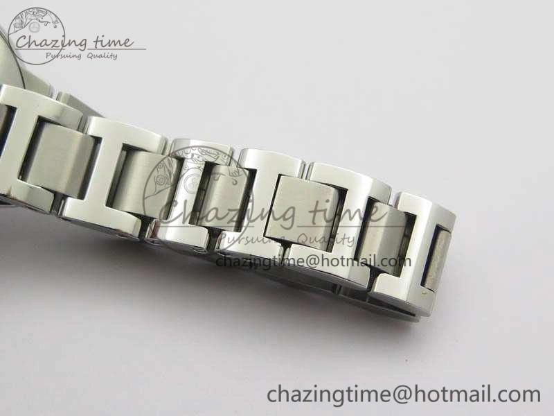 Ballon Bleu 33mm SS TW 1:1 Best Edition White Textured Dial On SS Bracelet SEIKO NH05A