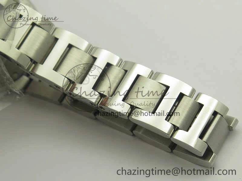 Ballon Bleu 33mm SS V6F 1:1 Best Edition White MOP Diam Dial On SS Bracelet Quartz