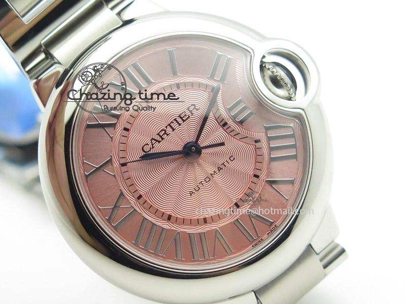 Ballon Bleu 33mm SS V6F Best Edition Pink Dial On SS Bracelet SEIKO NH05A