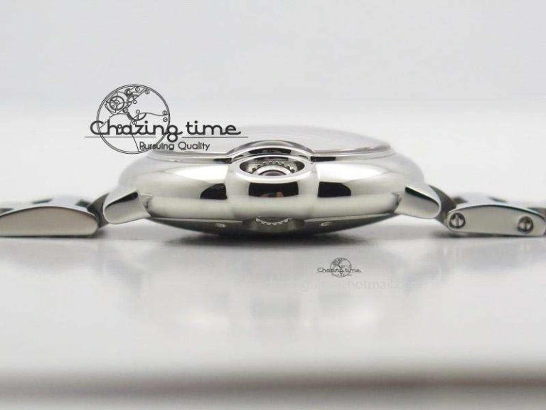 Ballon Bleu 33mm SS V6F Best Edition White Dial Diamonds Markers On SS Bracelet SEIKO NH05A
