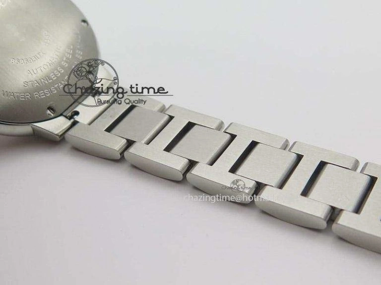 Ballon Bleu 33mm SS V6F Best Edition White Dial Diamonds Markers On SS Bracelet SEIKO NH05A