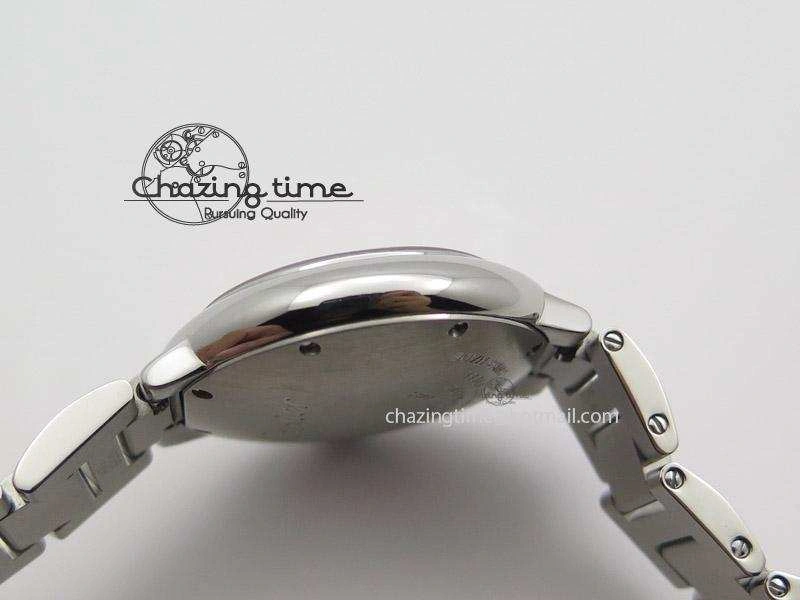 Ballon Bleu 33mm SS V6F Best Edition White Dial Diamonds Markers On SS Bracelet SEIKO NH05A