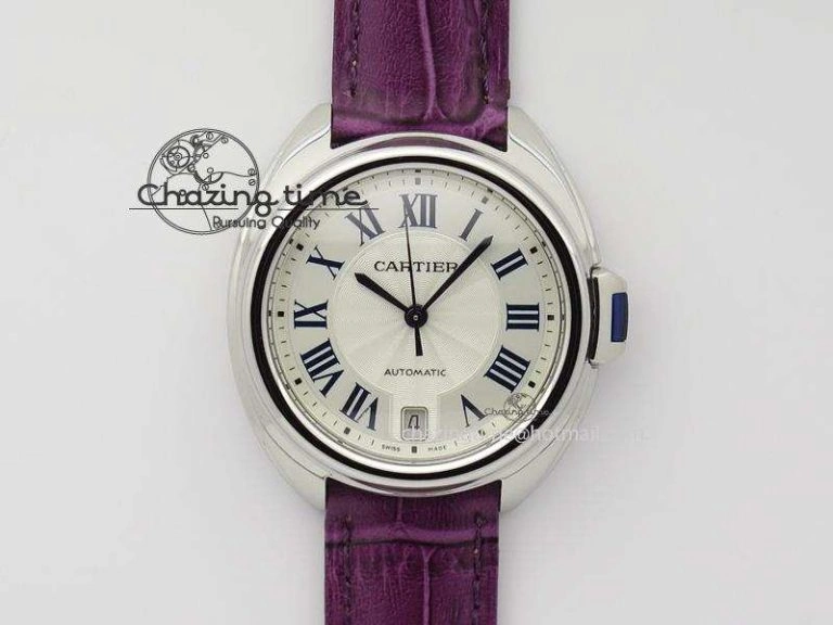 Ballon Bleu 33mm SS V6F Best Edition White Dial Diamonds Markers On SS Bracelet SEIKO NH05A