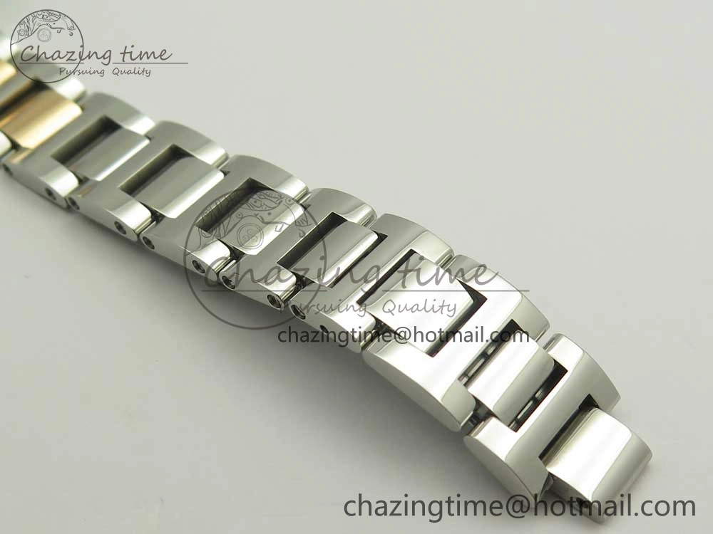 Ballon Bleu 33mm V6F 1:1 Best Edition SS RG White Texture Dial on SS RG Bracelet SEIKO NH05A