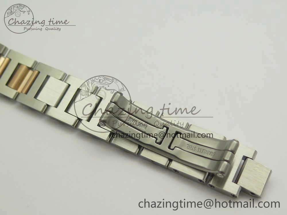 Ballon Bleu 33mm V6F 1:1 Best Edition SS RG White Texture Dial on SS RG Bracelet SEIKO NH05A