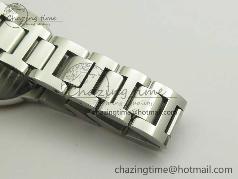 Ballon Bleu 33mm V6F 1:1 Best Edition SS RG White Texture Dial on SS RG Bracelet SEIKO NH05A