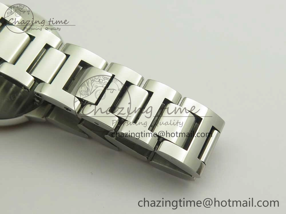 Ballon Bleu 33mm V6F 1:1 Best Edition SS RG White Texture Dial on SS RG Bracelet SEIKO NH05A