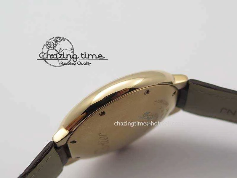 Ballon Bleu 36mm RG V6F Best Edition White Dial On Brown Leather SEIKO NH05A V2