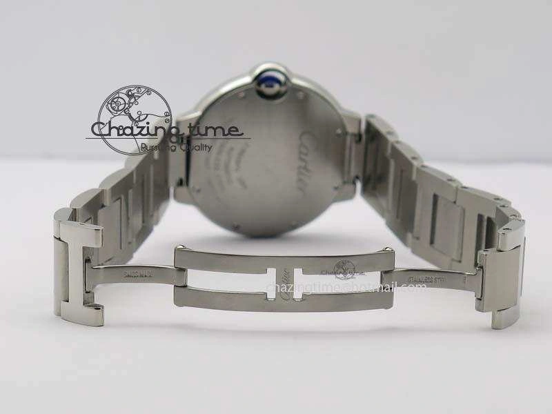 Ballon Bleu 36mm SS V6F 1:1 Best Edition Pink Dial On SS Bracelet SEIKO NH05A