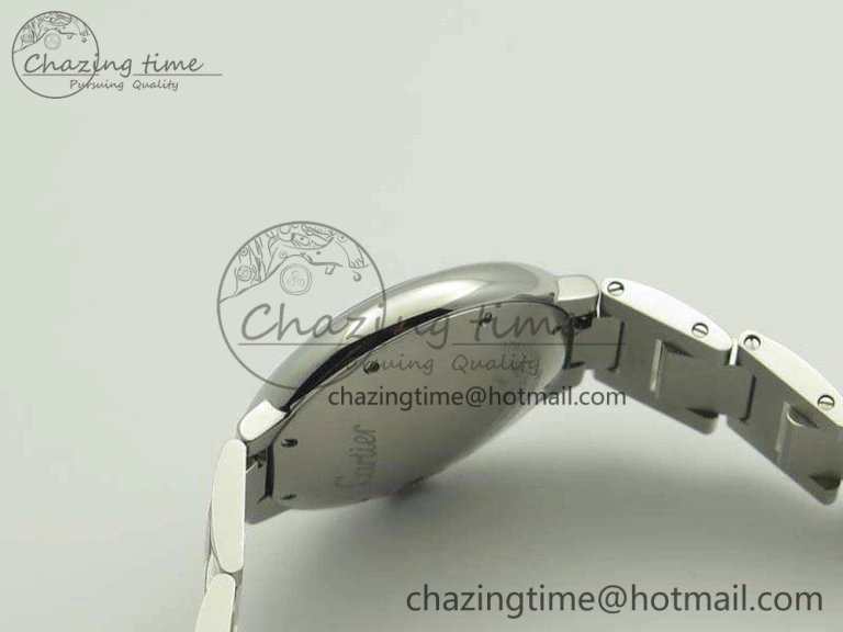 Ballon Bleu 36mm SS V6F 1:1 Best Edition White MOP Dial On SS Bracelet Quartz