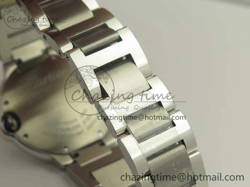 Ballon Bleu 36mm SS V6F 1:1 Best Edition White MOP Dial On SS Bracelet Quartz