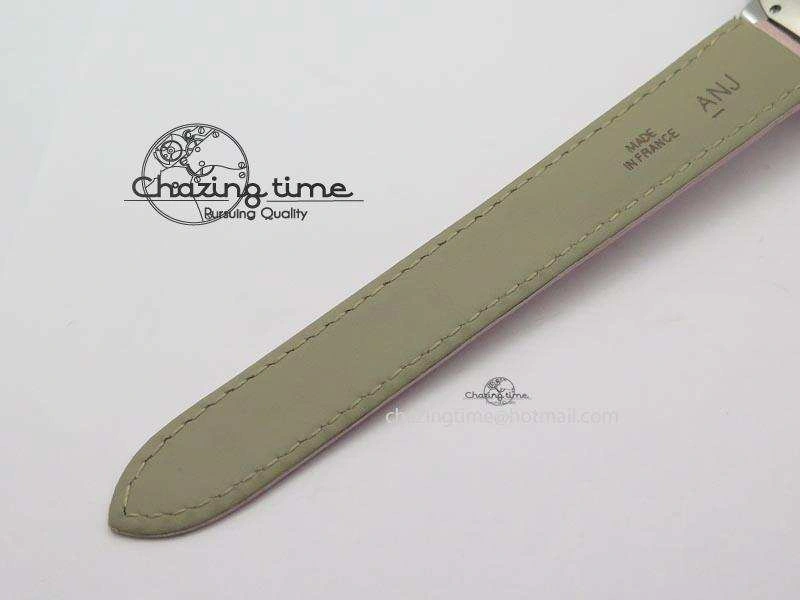 Ballon Bleu 36mm SS V6F Best Edition Pink Textured Dial On Pink Leather Strap Ronda Quartz