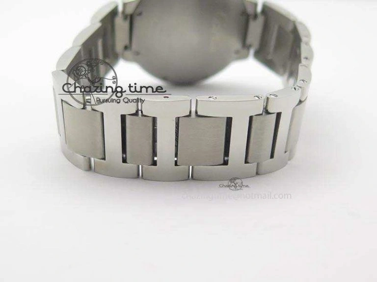 Ballon Bleu 36mm SS V6F Best Edition Pink Textured Dial On SS Bracelet Ronda Quartz