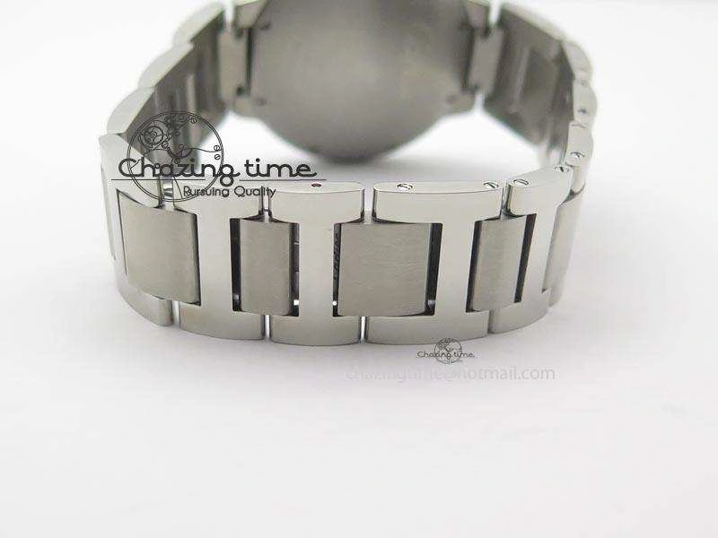 Ballon Bleu 36mm SS V6F Best Edition Pink Textured Dial On SS Bracelet Ronda Quartz