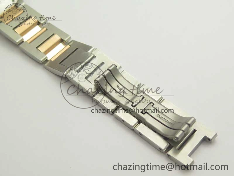 Ballon Bleu 36mm SS RG V6F 1:1 Best Edition White MOP Dial on SS RG Bracelet Ronda Quartz