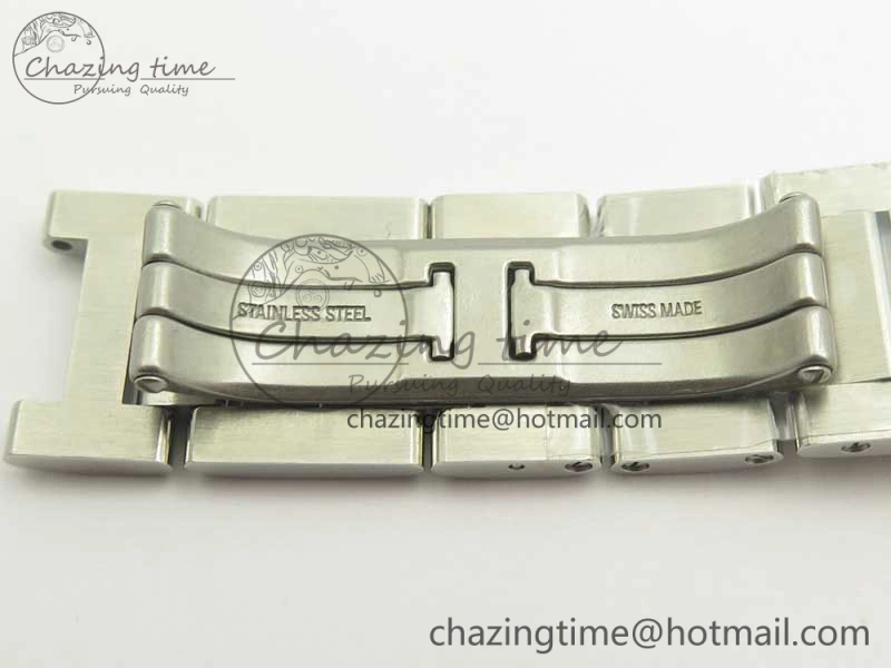 Ballon Bleu 36mm SS RG V6F 1:1 Best Edition White MOP Dial on SS RG Bracelet Ronda Quartz