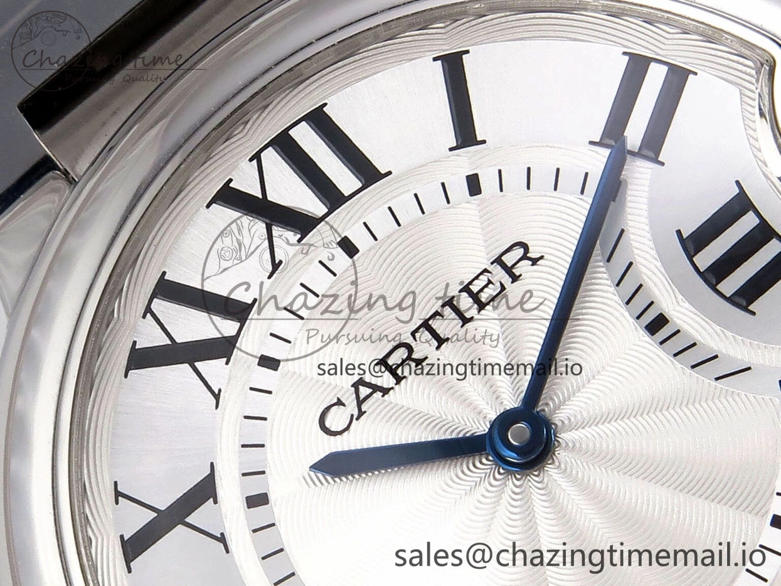 Ballon Bleu 36mm V6F 1:1 Best Edition White Dial on SS Bracelet A690