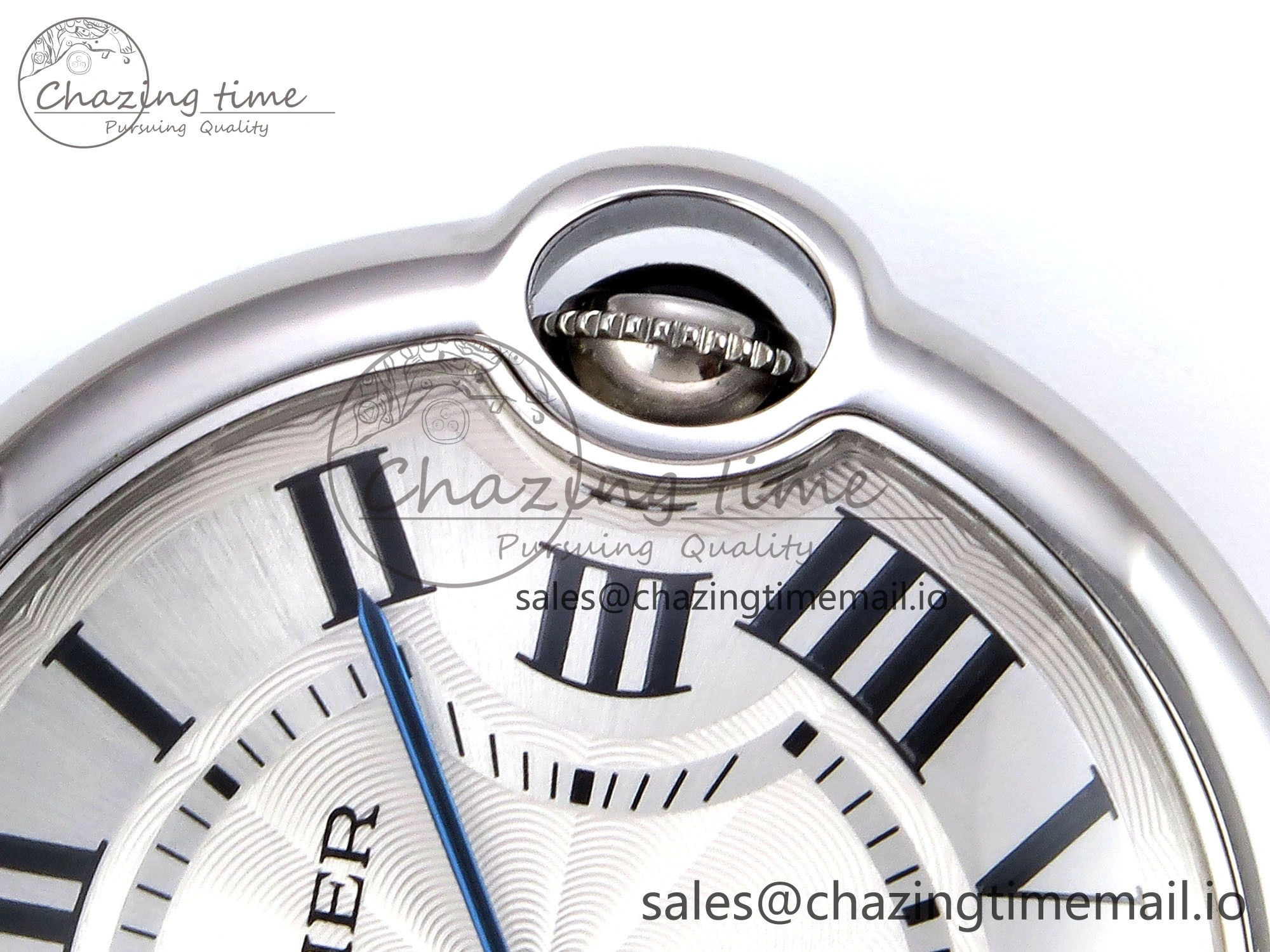 Ballon Bleu 36mm V6F 1:1 Best Edition White Dial on SS Bracelet A690