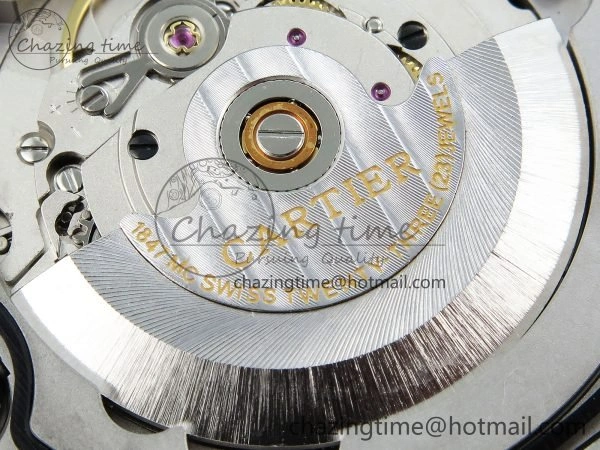Ballon Bleu 40mm SS CHF 1:1 Best Edition Grey Texture Dial on SS Bracelet A2824