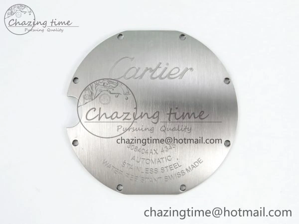 Ballon Bleu 40mm SS CHF 1:1 Best Edition Grey Texture Dial on SS Bracelet A2824