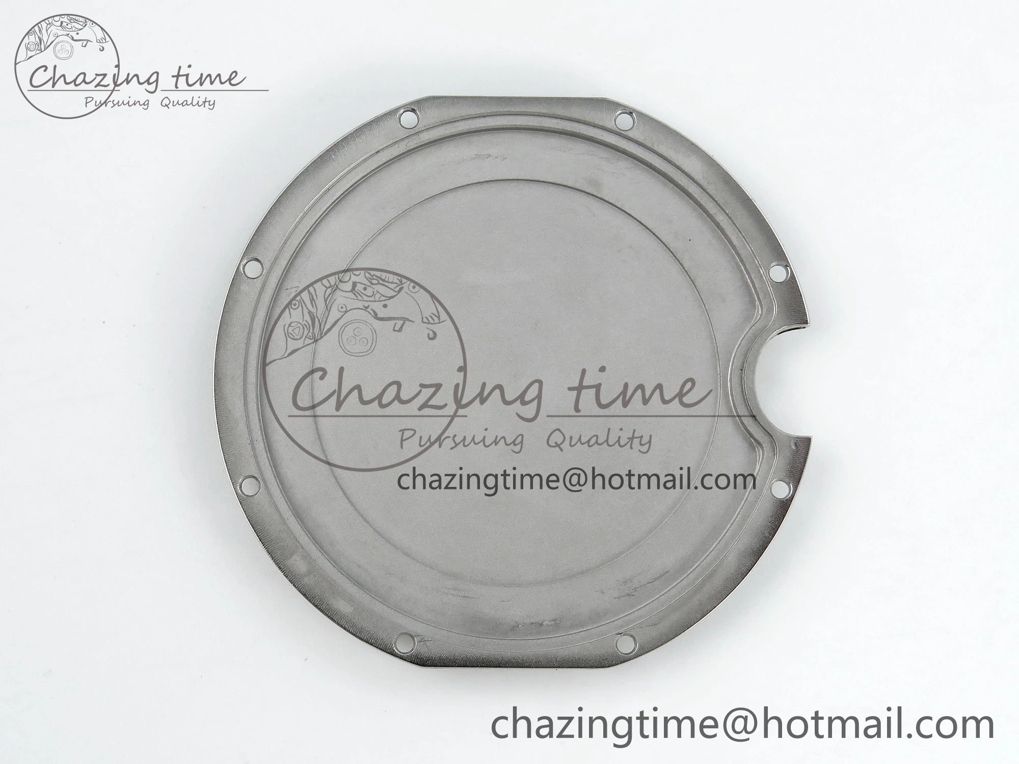Ballon Bleu 40mm SS CHF 1:1 Best Edition Grey Texture Dial on SS Bracelet A2824
