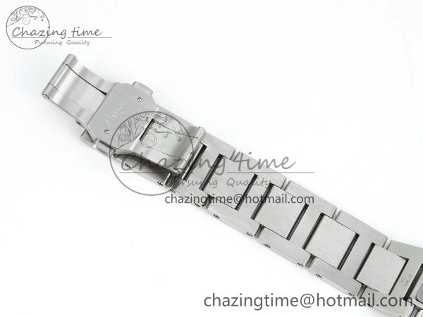 Ballon Bleu 40mm SS CHF 1:1 Best Edition Grey Texture Dial on SS Bracelet A2824