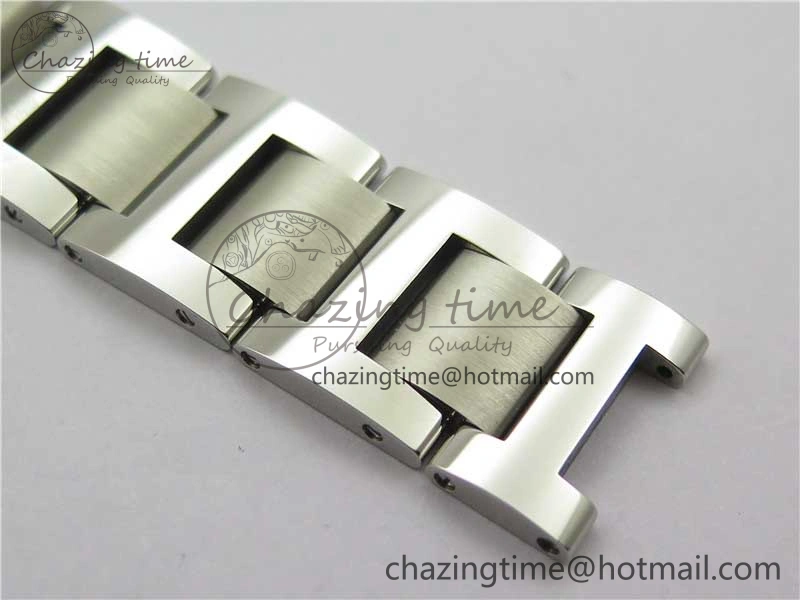 Ballon Bleu 42mm Crystal Bezel SS V6F 1:1 Best Edition White Texture Dial on SS Bracelet A2824
