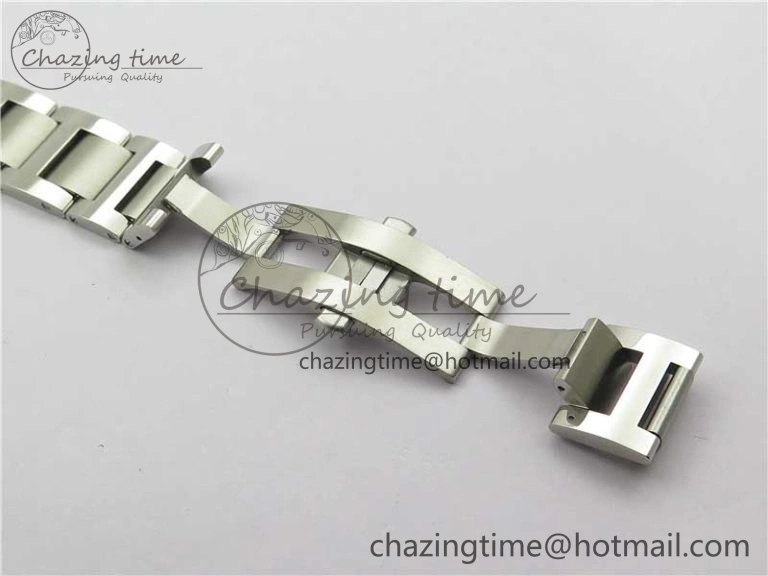 Ballon Bleu 42mm Crystal Bezel SS V6F 1:1 Best Edition White Texture Dial on SS Bracelet A2824