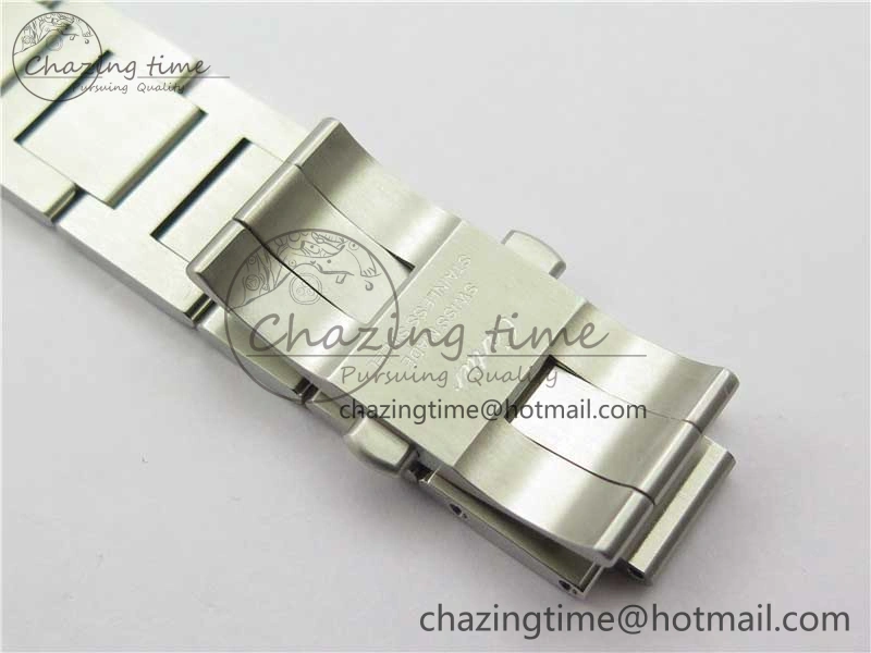 Ballon Bleu 42mm Crystal Bezel SS V6F 1:1 Best Edition White Texture Dial on SS Bracelet A2824