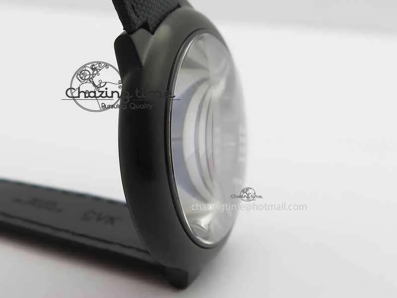 Ballon Bleu 42mm DLC JF Best Edition Black Dial On Black Nylon Strap Miyota9015