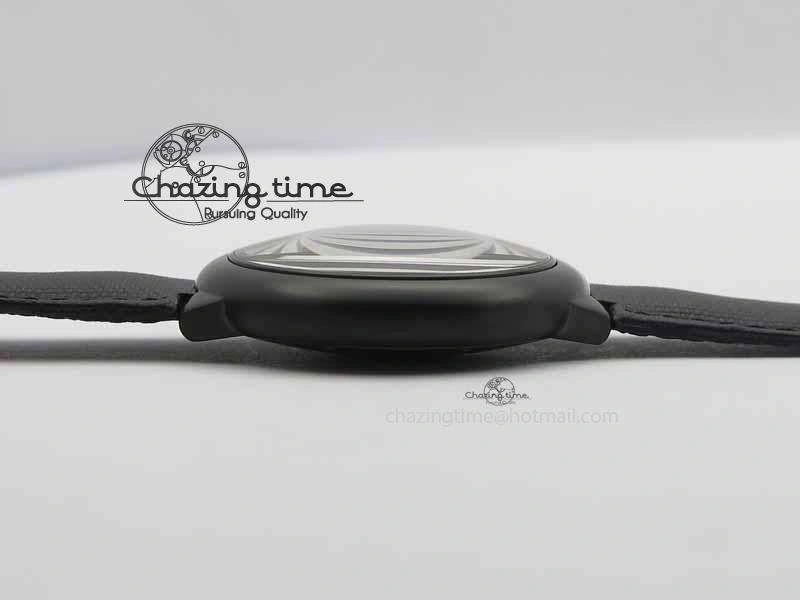 Ballon Bleu 42mm DLC JF Best Edition Black Dial On Black Nylon Strap Miyota9015