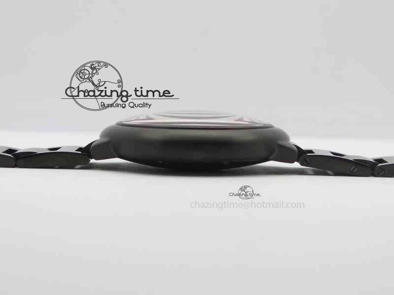 Ballon Bleu 42mm DLC JF Best Edition Black Dial On DLC Bracelet Miyota9015