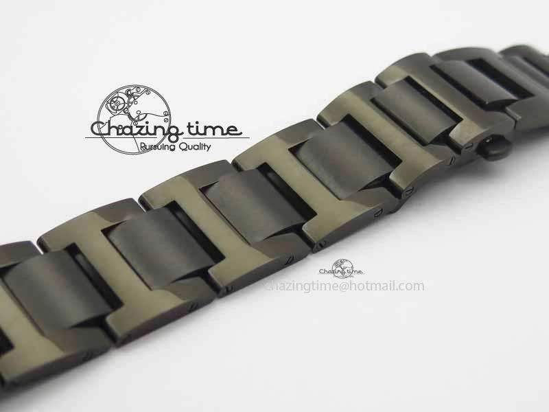 Ballon Bleu 42mm DLC JF Best Edition Black Dial On DLC Bracelet Miyota9015