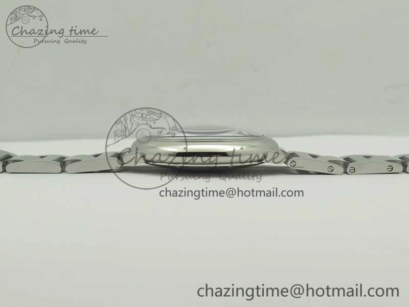 Ballon Bleu 42mm SS AF 1:1 Best Edition Blue Texture Dial on SS Bracelet A2892