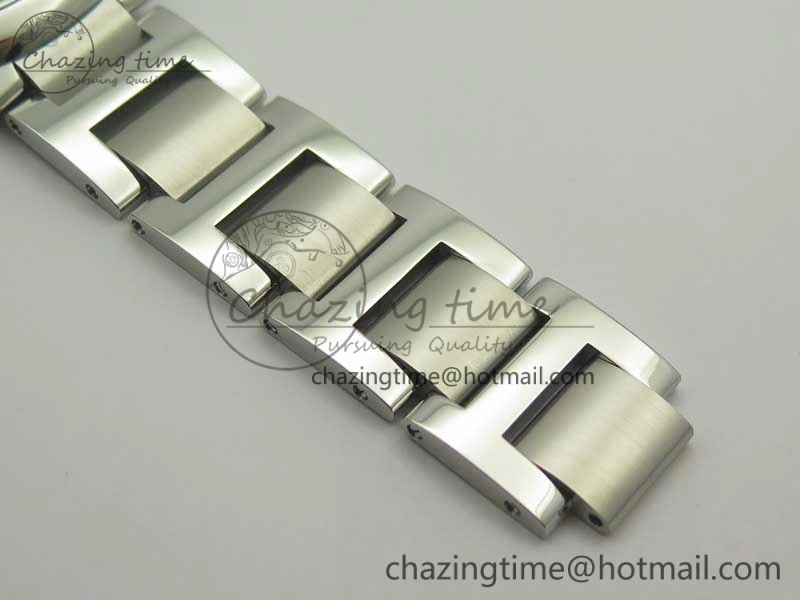 Ballon Bleu 42mm SS AF 1:1 Best Edition Blue Texture Dial on SS Bracelet A2892