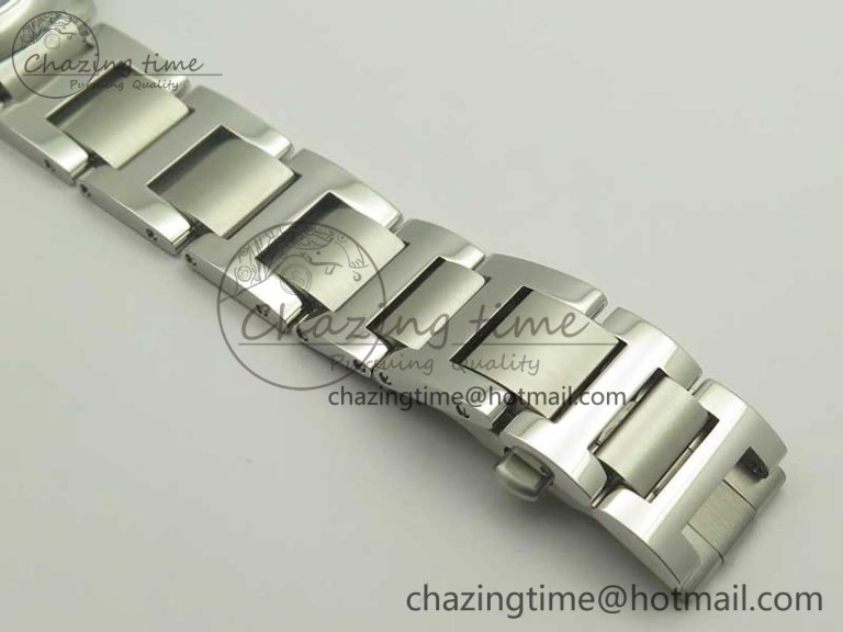Ballon Bleu 42mm SS AF 1:1 Best Edition Blue Texture Dial on SS Bracelet A2892