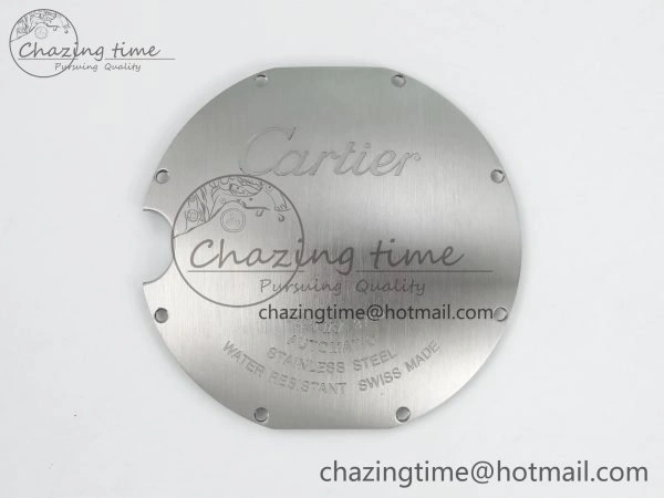 Ballon Bleu 42mm SS CHF 1:1 Best Edition Grey Texture Dial on SS Bracelet A2824