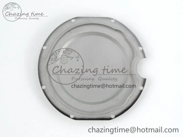 Ballon Bleu 42mm SS CHF 1:1 Best Edition Grey Texture Dial on SS Bracelet A2824