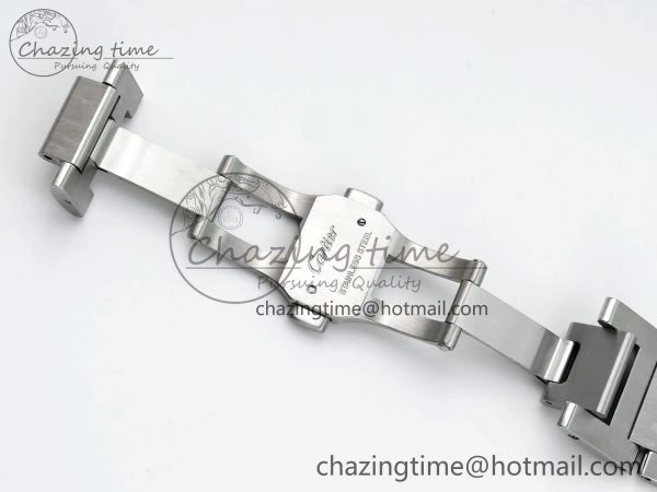 Ballon Bleu 42mm SS CHF 1:1 Best Edition Grey Texture Dial on SS Bracelet A2824