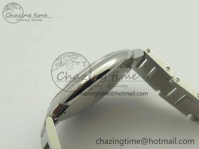 Ballon Bleu 42mm SS JF 1:1 Best Edition White Dial On SS Bracelet Miyota9015