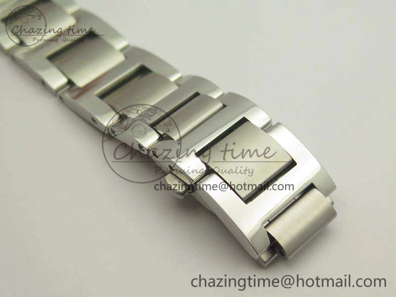 Ballon Bleu 42mm SS JF 1:1 Best Edition White Dial On SS Bracelet Miyota9015