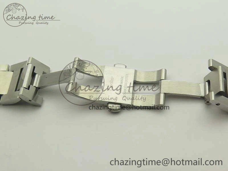 Ballon Bleu 42mm SS JF 1:1 Best Edition White Dial On SS Bracelet Miyota9015