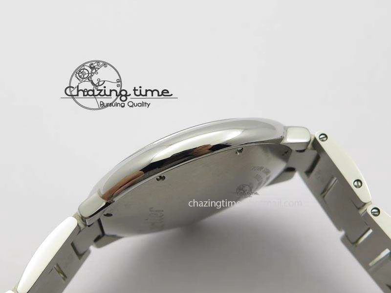 Ballon Bleu 42mm SS V6F 1:1 Best Edition White Dial On SS Bracelet A2892