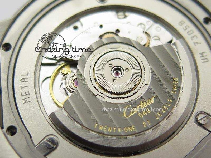 Ballon Bleu 42mm SS V6F 1:1 Best Edition White Dial On SS Bracelet A2892